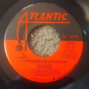 Phil Collins - TAKE A LOOK AT ME NOW 45' Vinyl PRE-OWNED